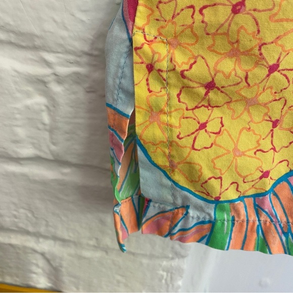 CHUBBIES The Nutter Hawaiian Pinepple Print Pullover Cotton Size Medium - Picture 5 of 8